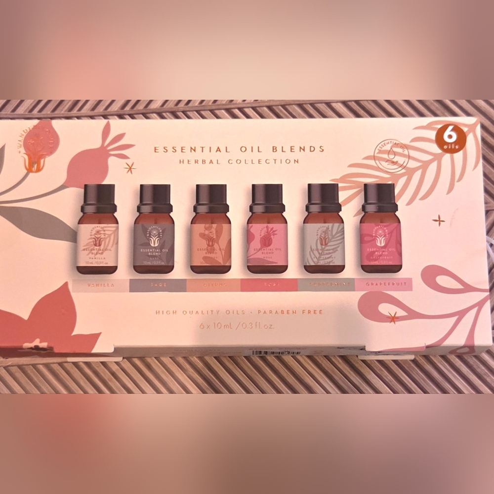 Essential Oil Blends Herbal Collection - Assorted Bottles